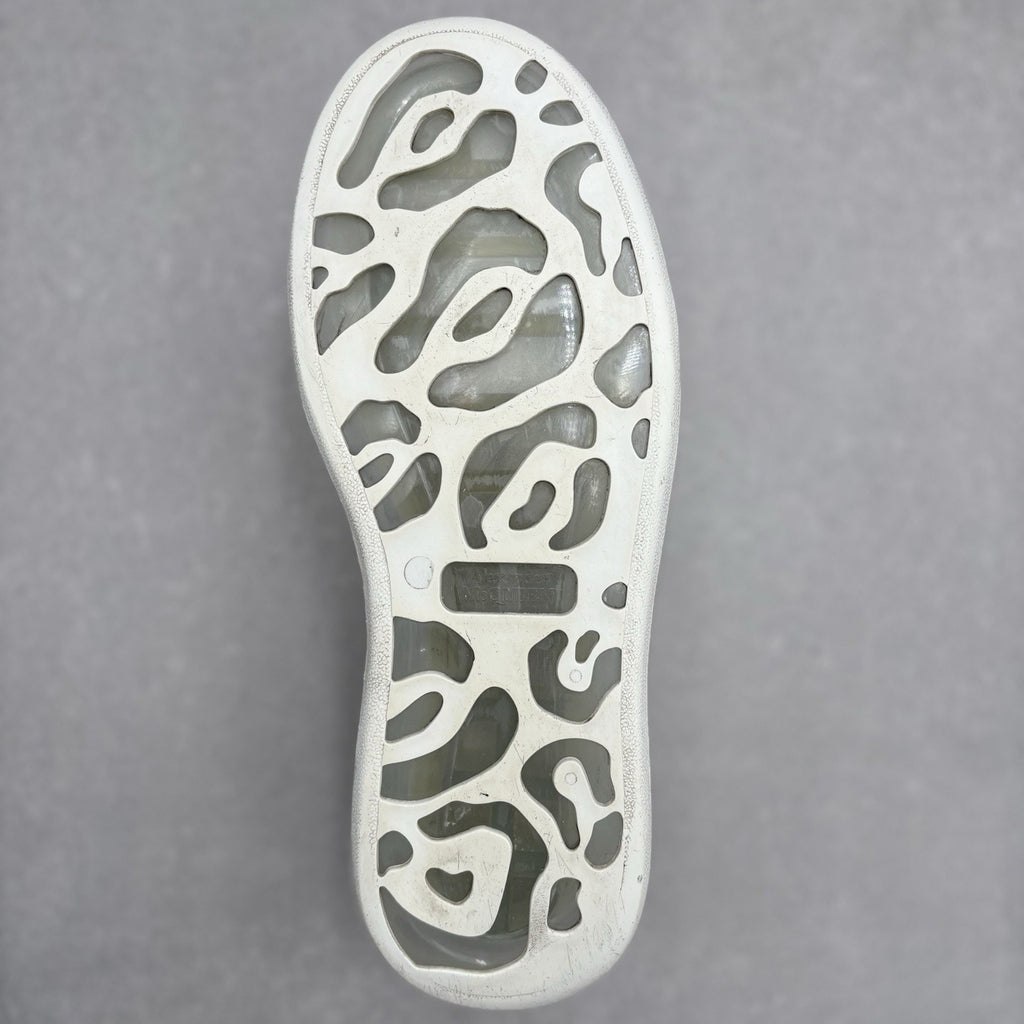 Alexander McQueen Oversized Sneaker Clear Sole ' White Black ' | Size 43 (10 US)