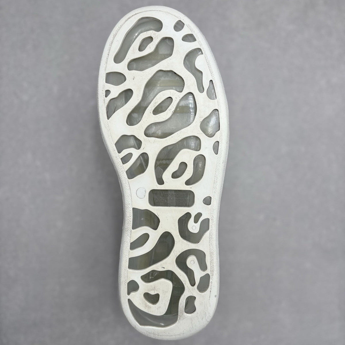 Oversized Sneaker Clear Sole White Black — photo 11