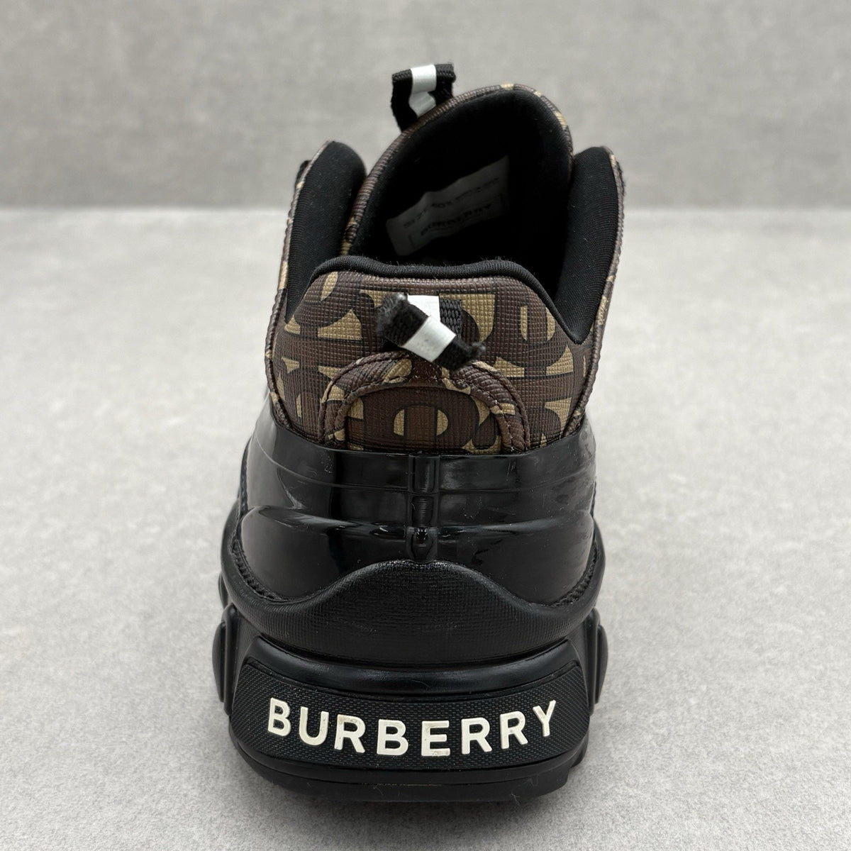 Arthur Low-Top Monogram Print Brown — photo 9