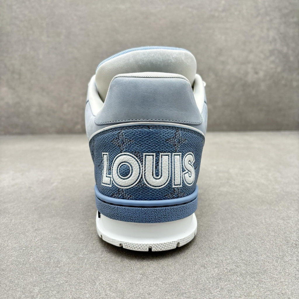 Louis Vuitton Strap Trainer ' Sky Blue ' | Size 10 LV (11-11.5 US)