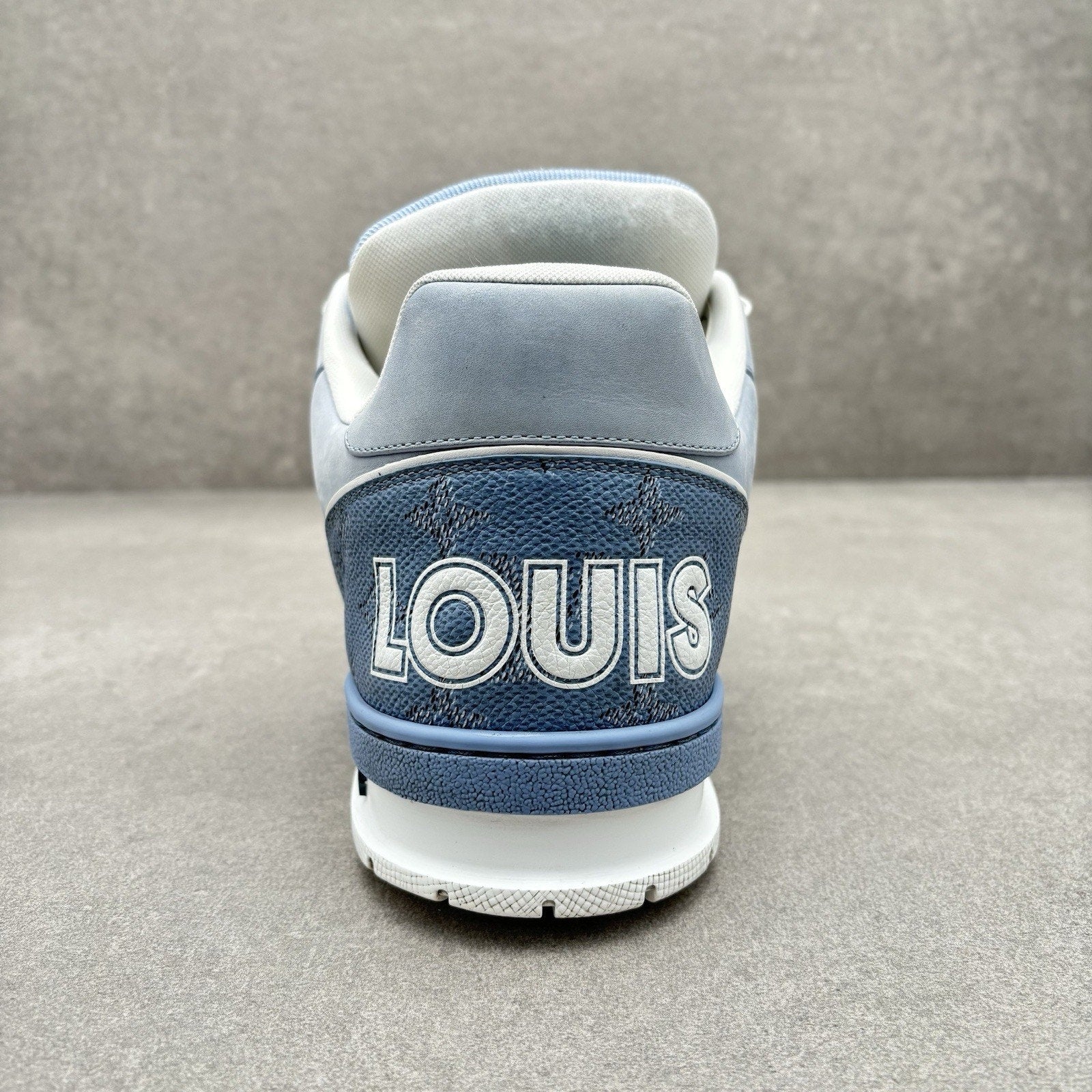 Louis Vuitton Strap Trainer ' Sky Blue ' | Size 10 LV (11-11.5 US)