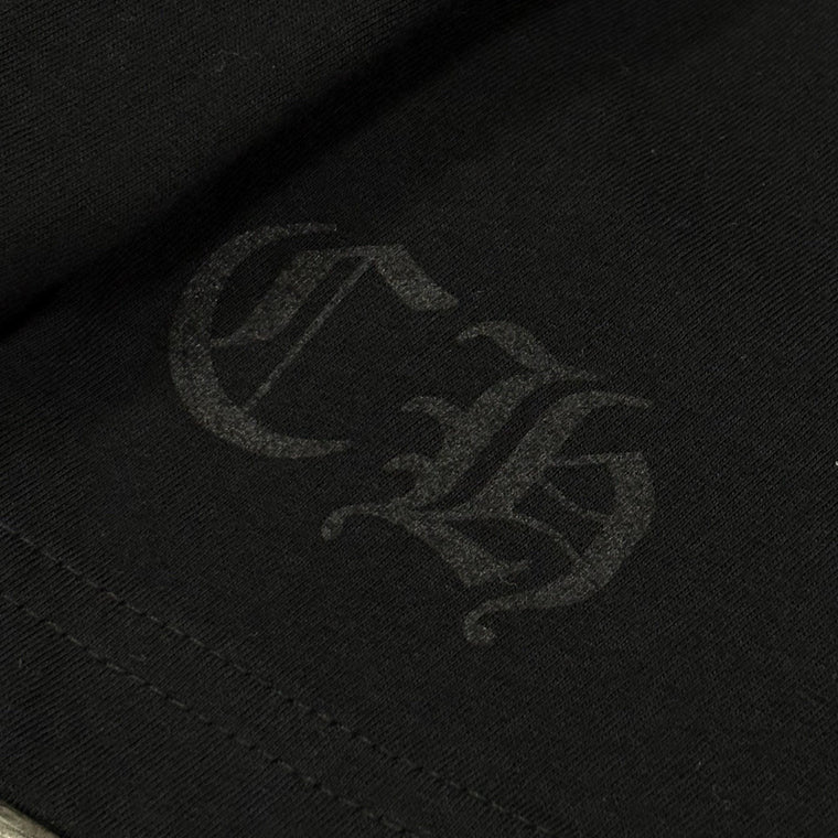 Neck & Vertical Logo Long Sleeve Black — photo 6