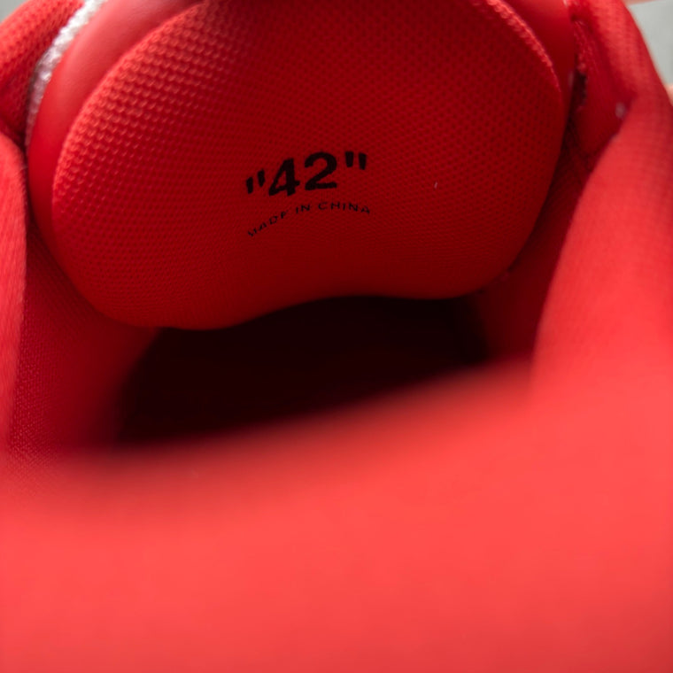Off White Out of Office Patent Leather White Red — photo 15