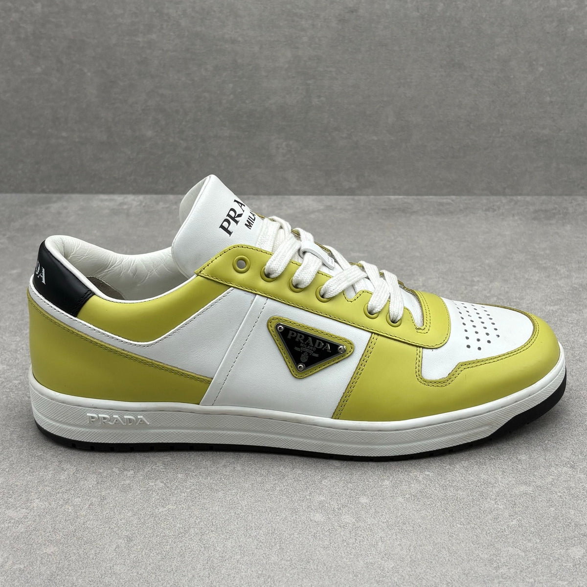 Downtown Low Leather Sneaker Bianca Cedro — photo 2
