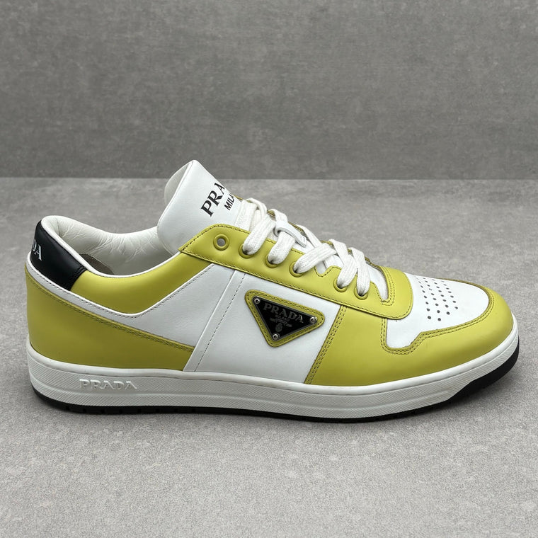 Downtown Low Leather Sneaker Bianca Cedro — photo 2
