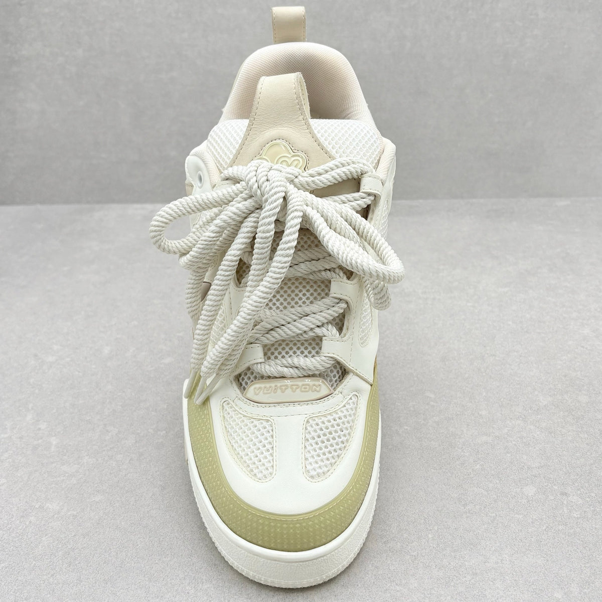 Skate Sneaker Beige White — photo 5