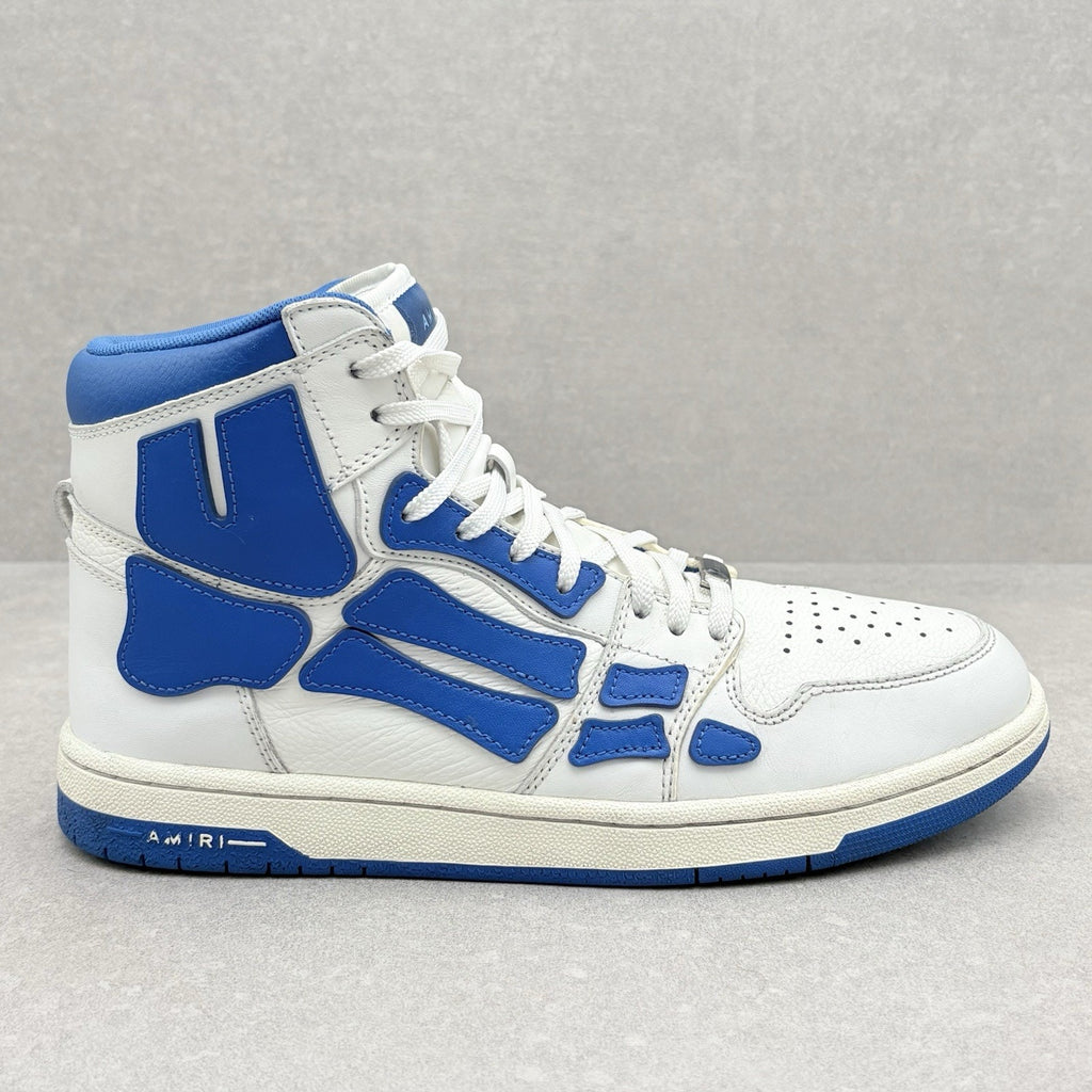 Amiri Skel High Top ' White Blue ' | Size 43 (10 US)
