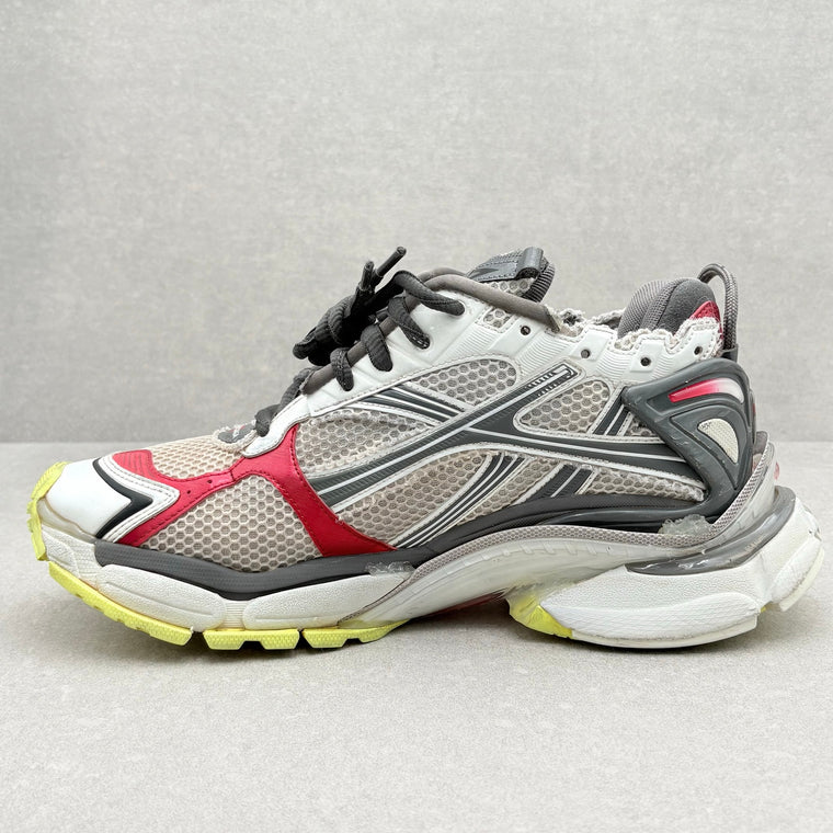 Runner White Red Fluo Yellow Black — photo 4