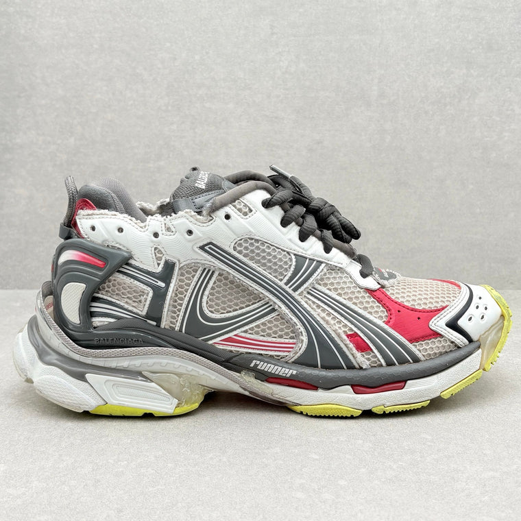 Runner White Red Fluo Yellow Black — photo 2