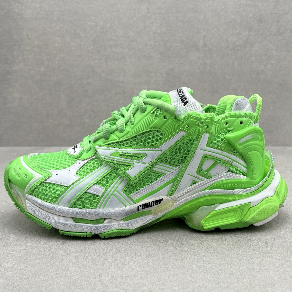 Runner Fluo Green White — photo 8