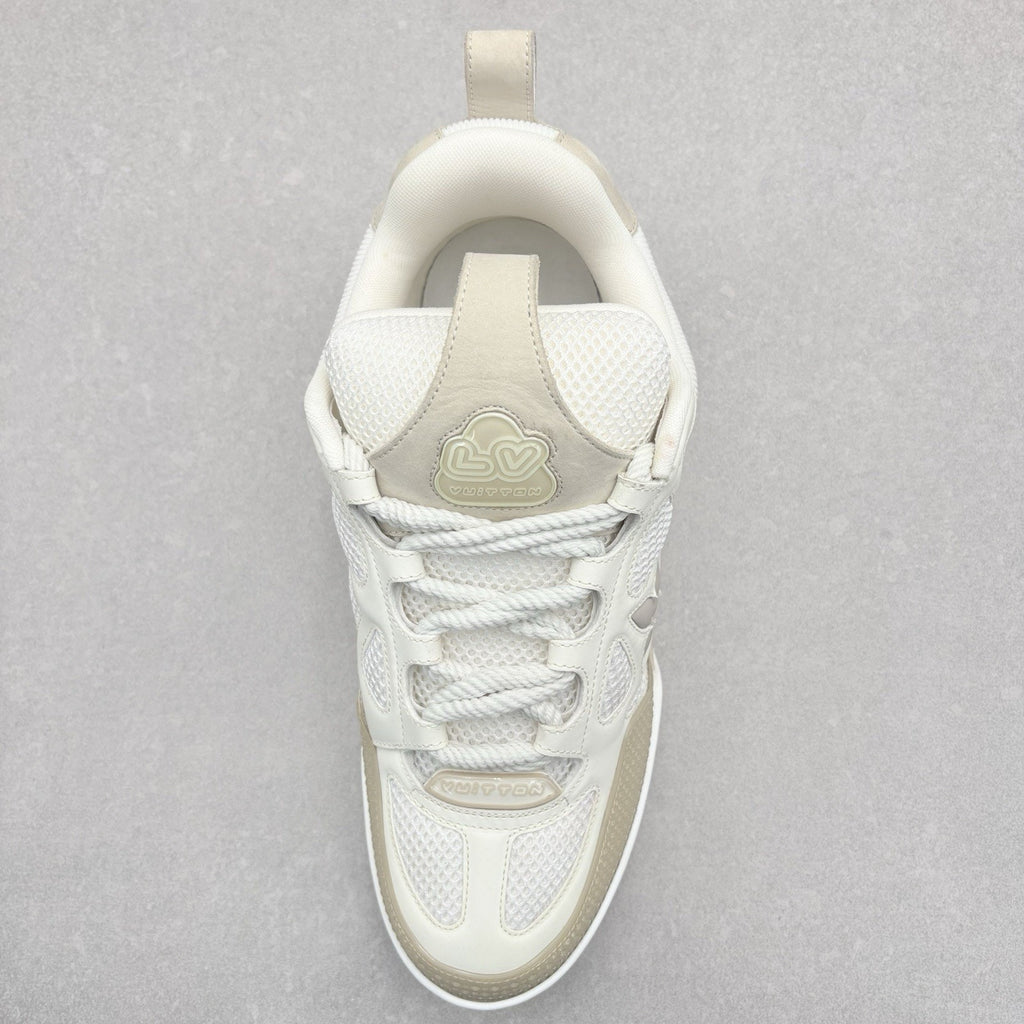 Louis Vuitton Skate ' Beige White ' | Size 7 LV (8-8.5 US)
