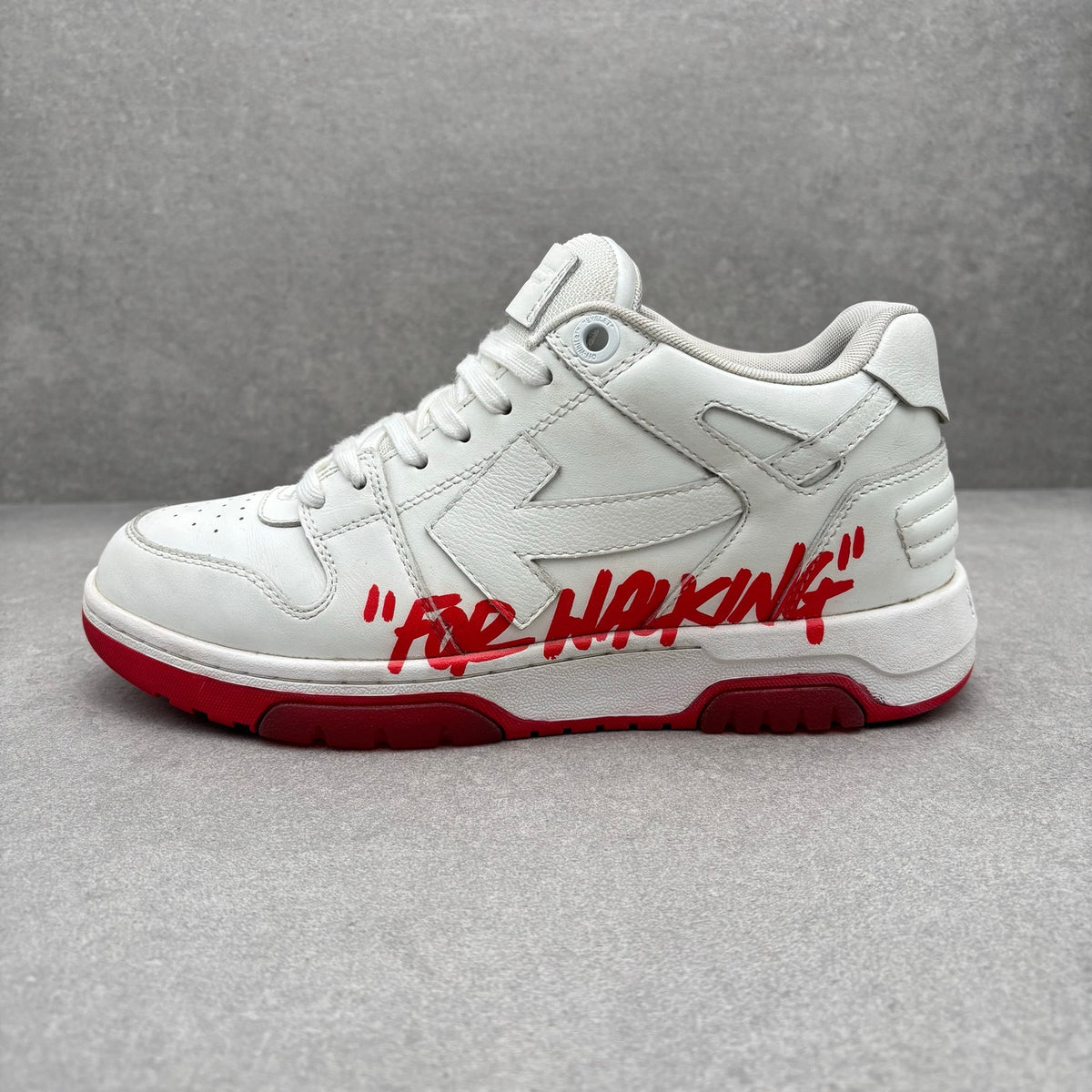 Out of Office “For Walking” White Red — photo 8
