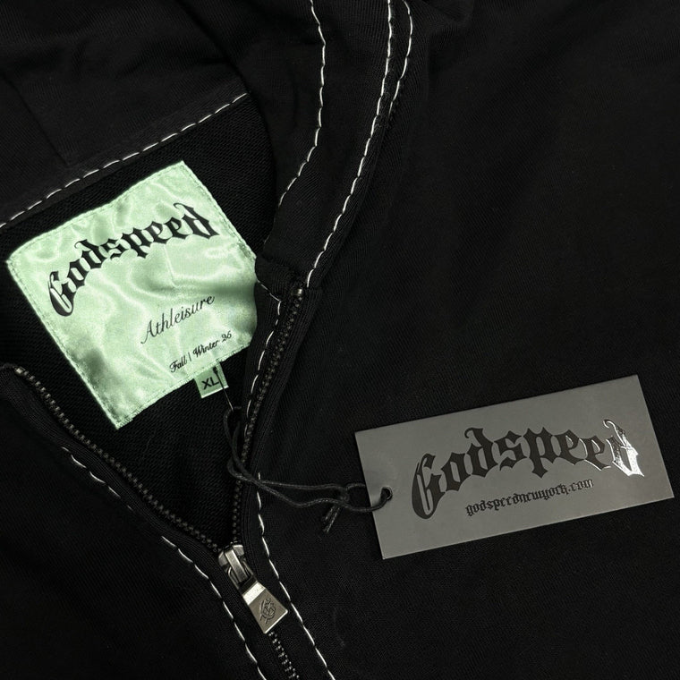 Stitched OG Logo Sweatsuit Black — photo 10