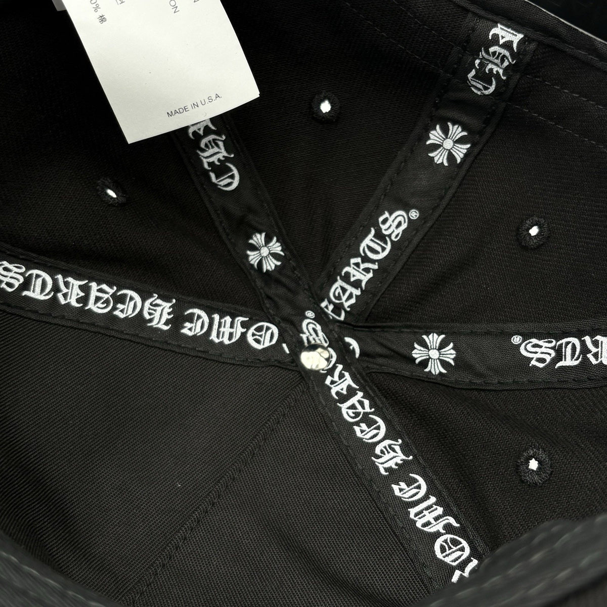 Fleur Snapback Hat Black — photo 11