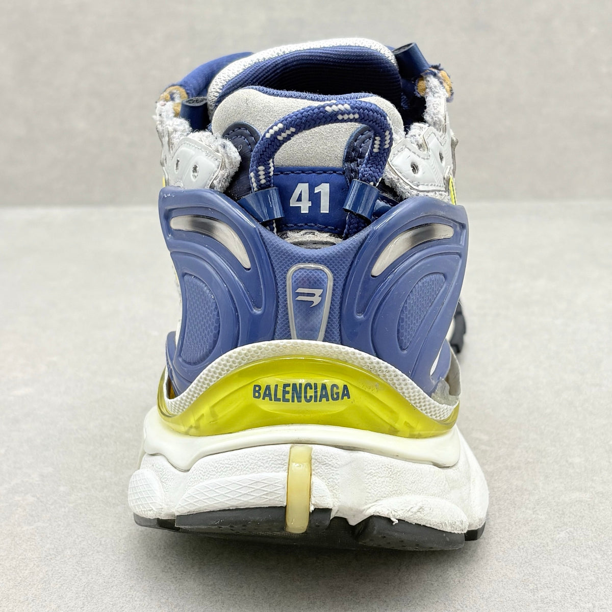 Runner White Blue Yellow — photo 8