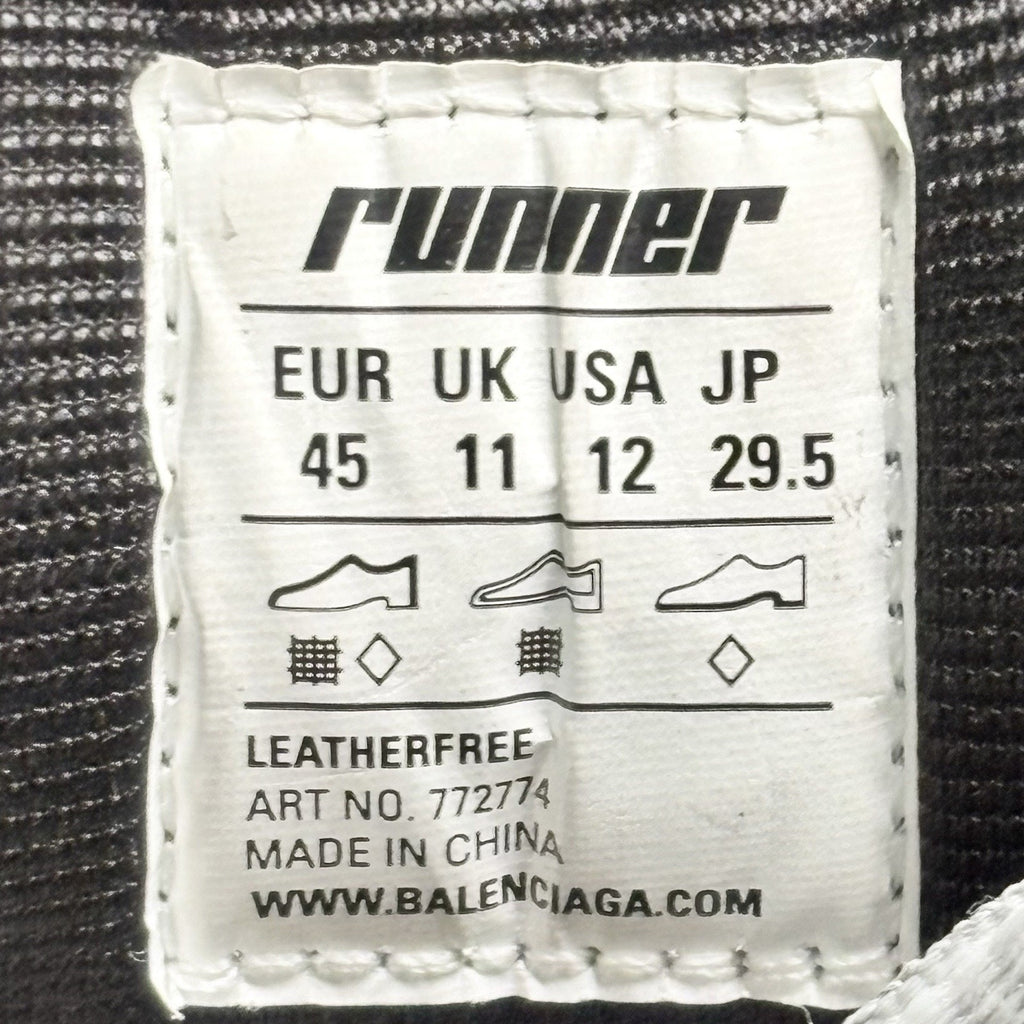 Balenciaga Runner ' White Yellow Blue ' | Size 45 (12 US)
