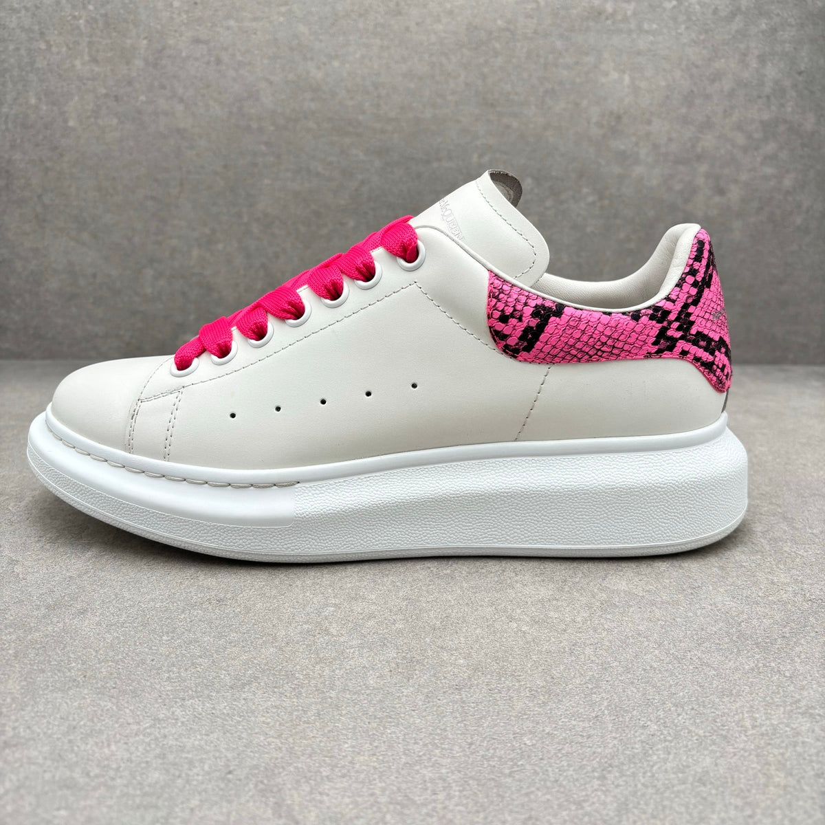 White, Pink Snake Print — photo 8