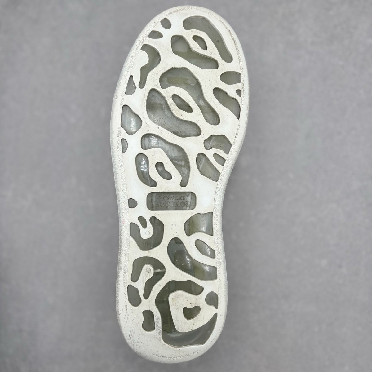 Oversized Sneaker Clear Sole White Black — photo 6