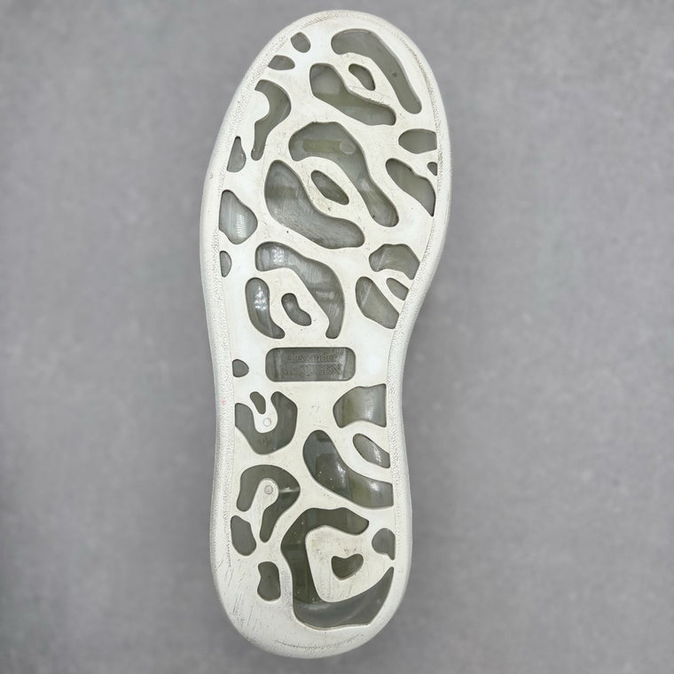 Oversized Sneaker Clear Sole White Black — photo 6