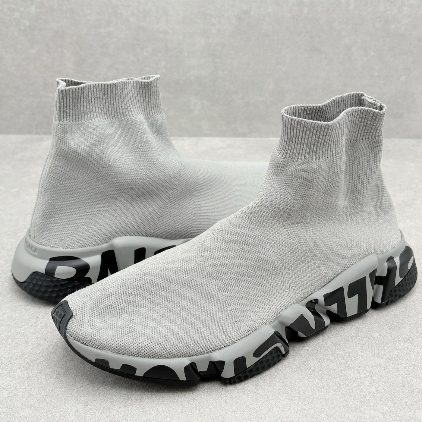 Speed Graffiti Trainer Grey Black