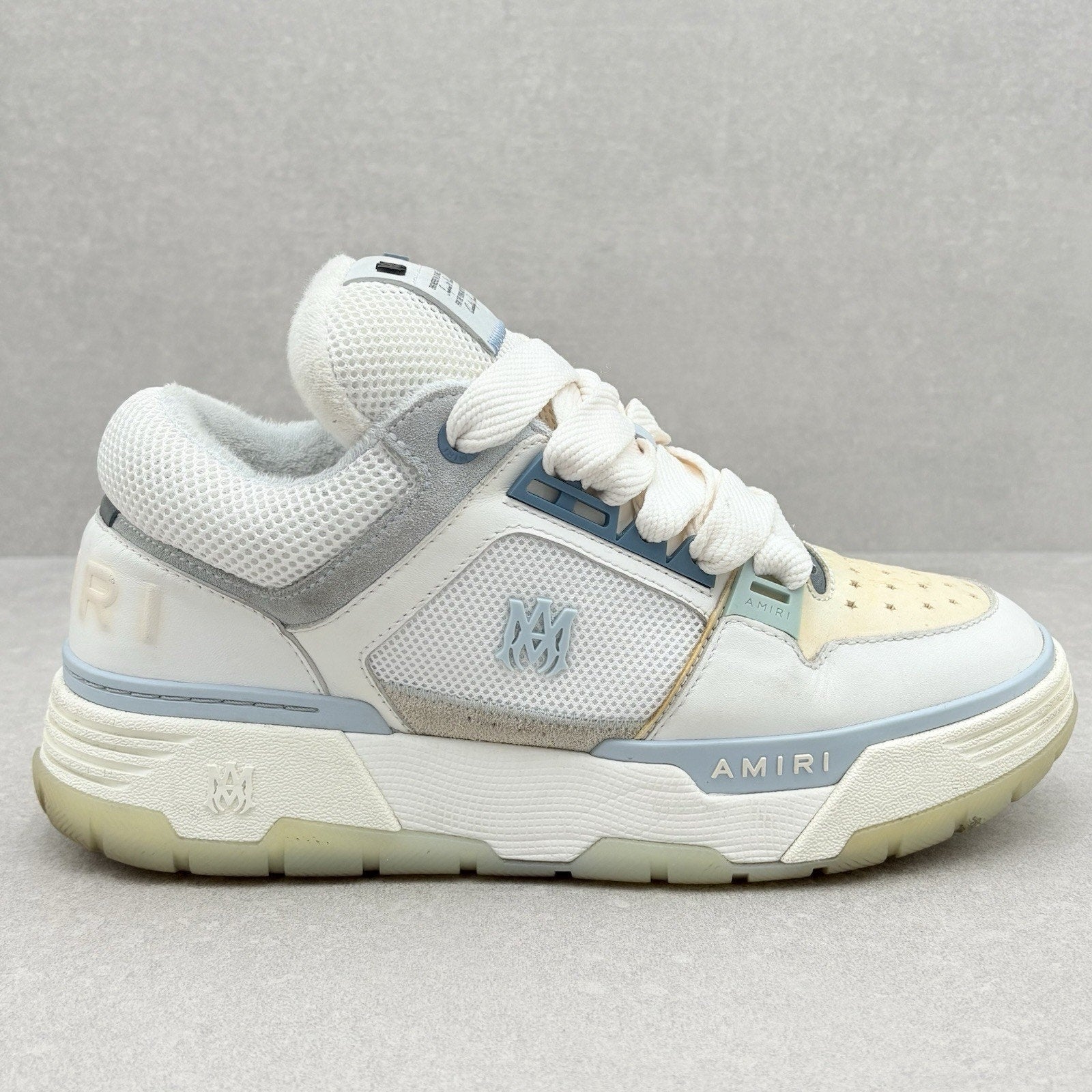 Amiri MA-1 ' White Blue ' | Size 43 (10 US)