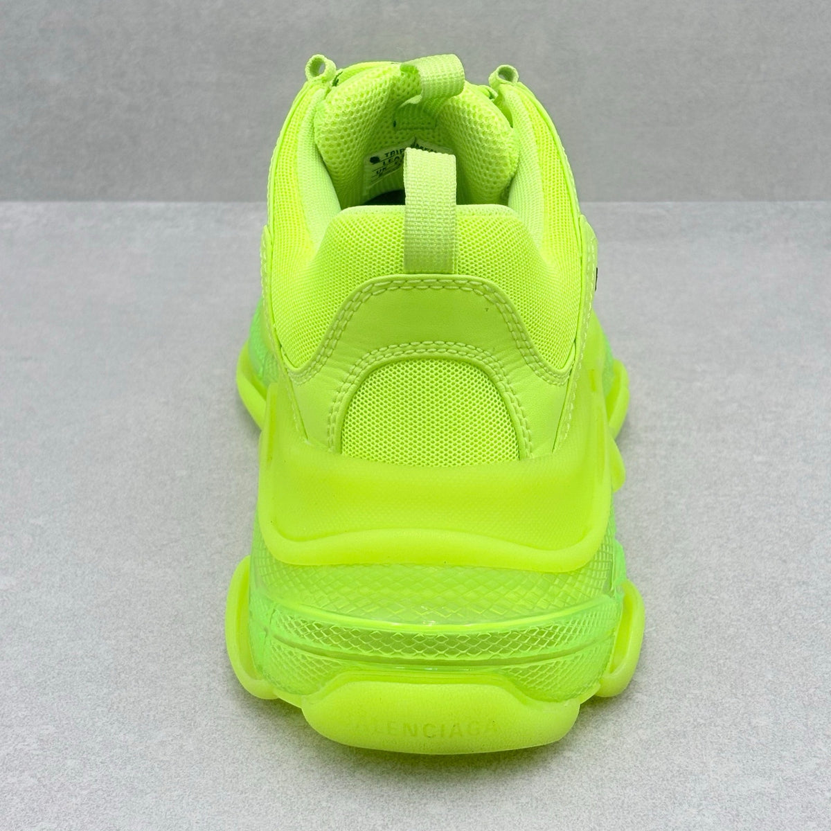 Balenciana Triple S Sneaker Neon Yellow — photo 3