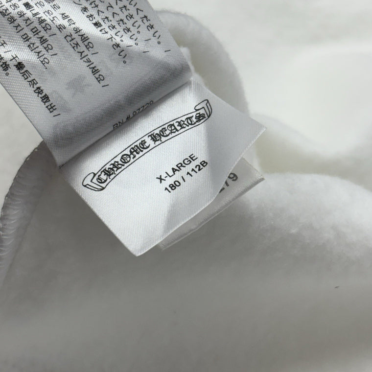 Vertical Logo Foil Hoodie White — photo 14