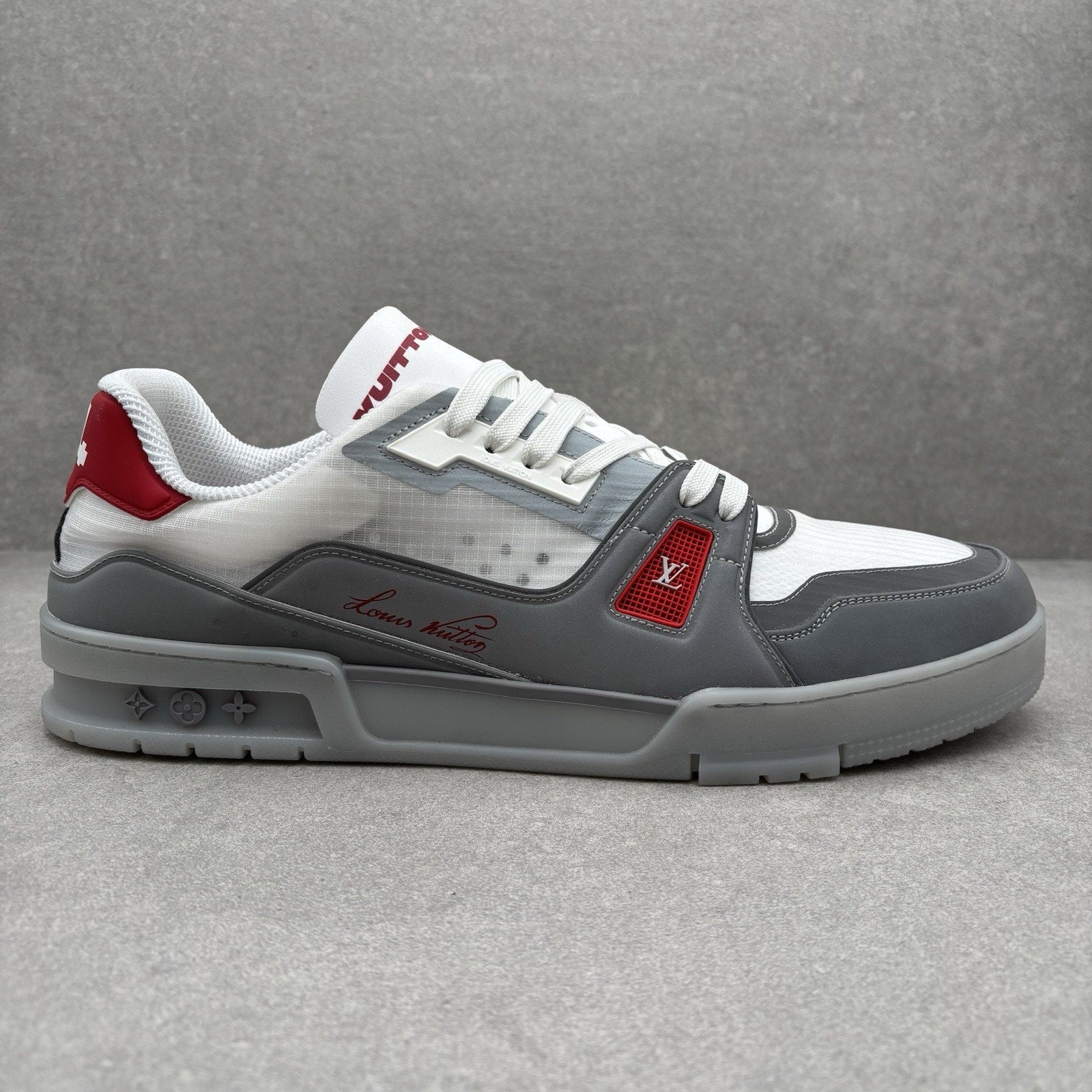 Louis Vuitton Trainer Reflective ' Red ' | Size 12 LV (13-13.5 US)