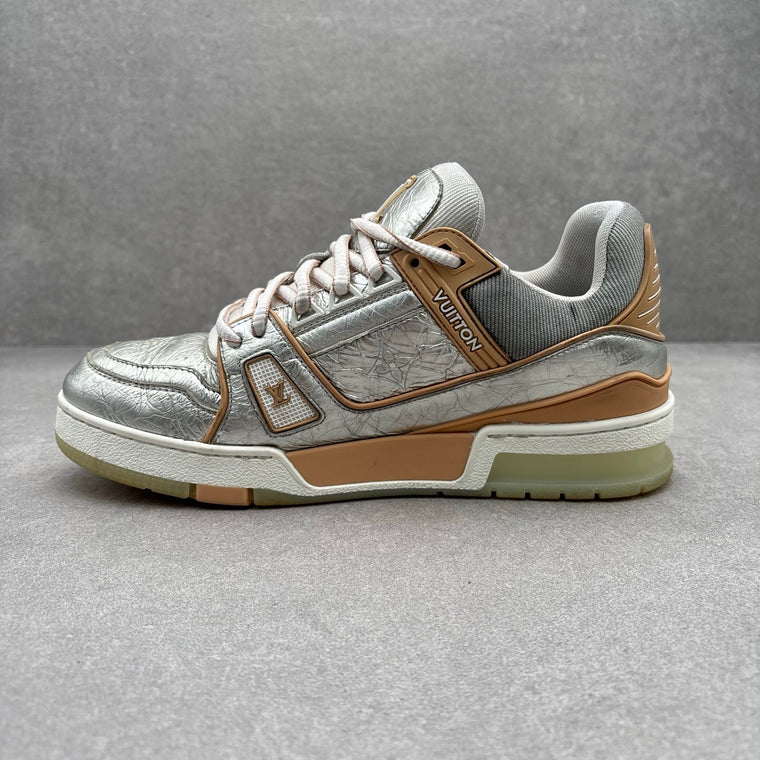 Trainer Metallic, Beige — photo 4