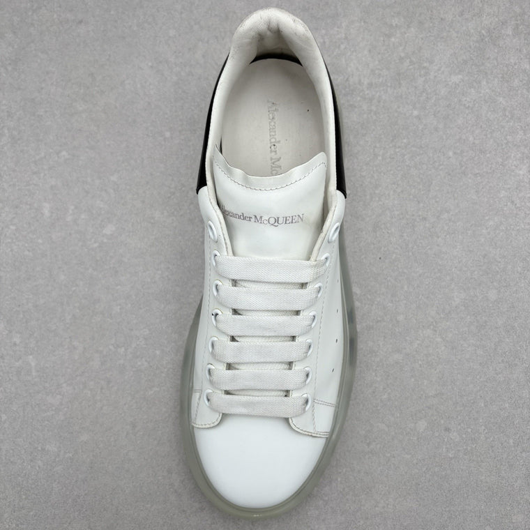 Oversized Sneaker Clear Sole White Black — photo 10