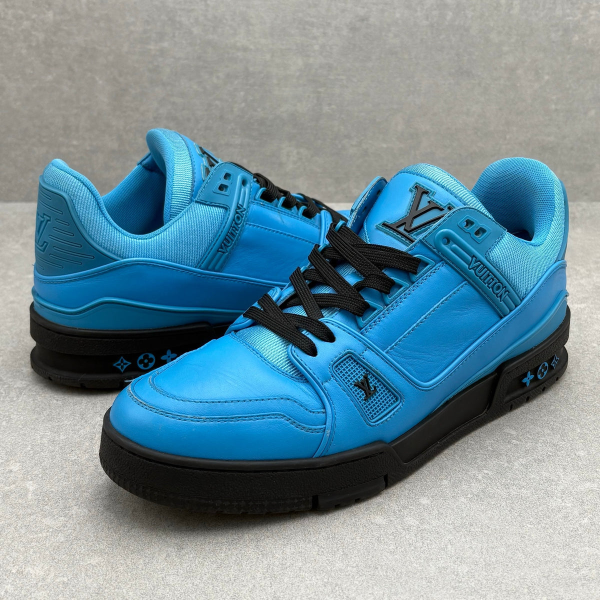 Trainer Blue Black
