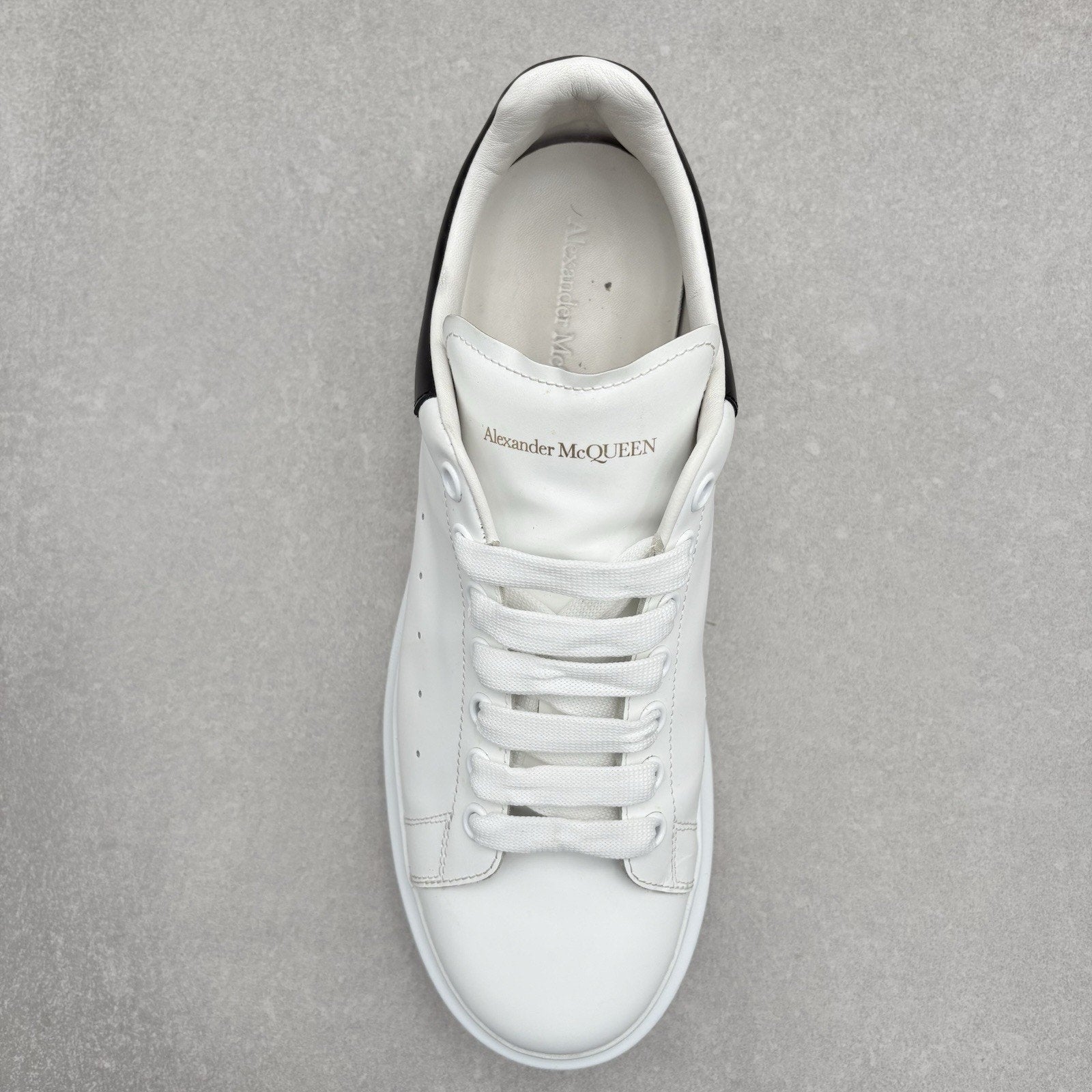Alexander McQueen Oversized Sneaker ' White Black ' | Size 45 (12 US)