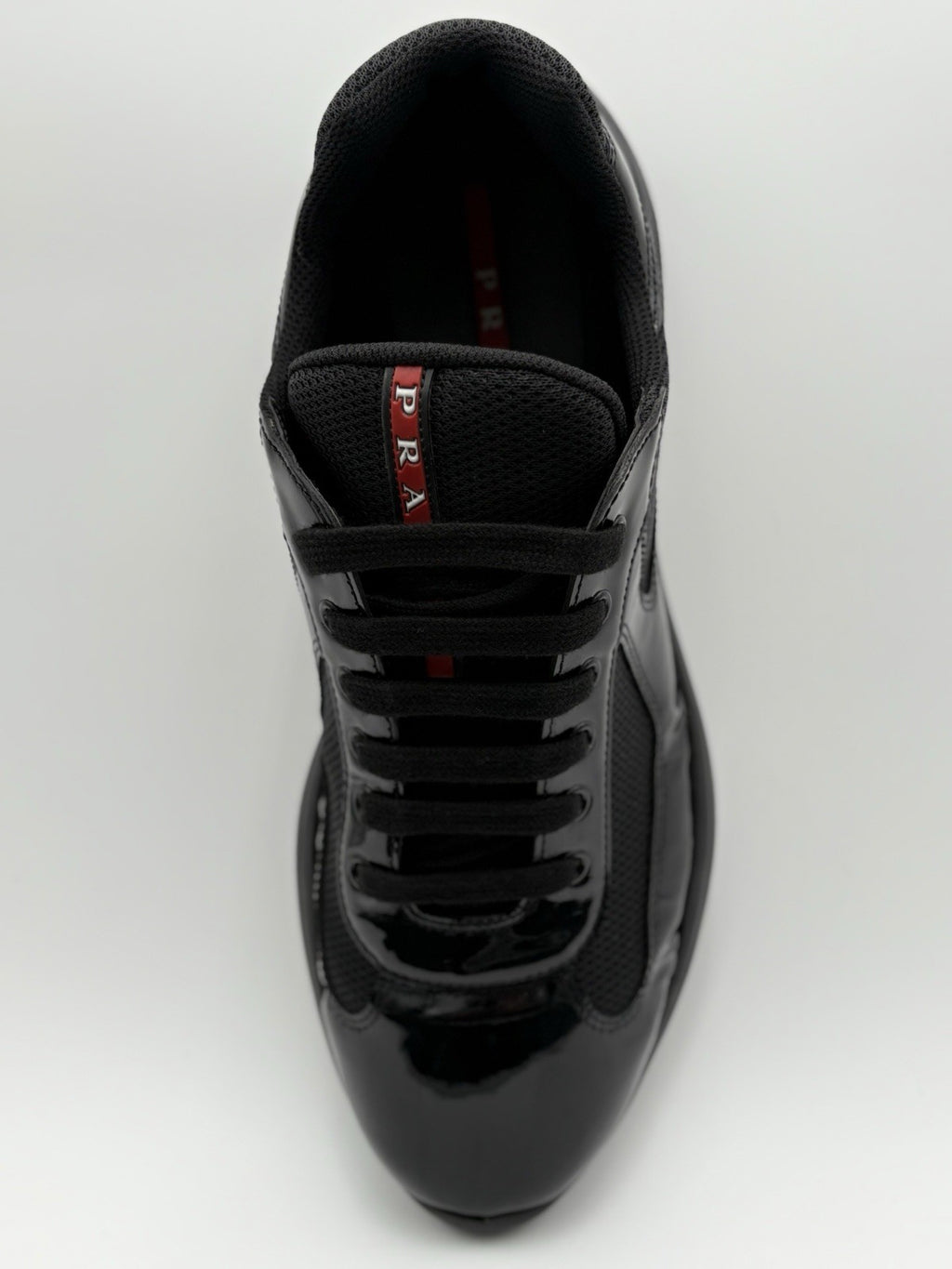 Size 10.5 UK (11.5 US) Prada Americas Cup ' Black ' | SUPER CLEAN!