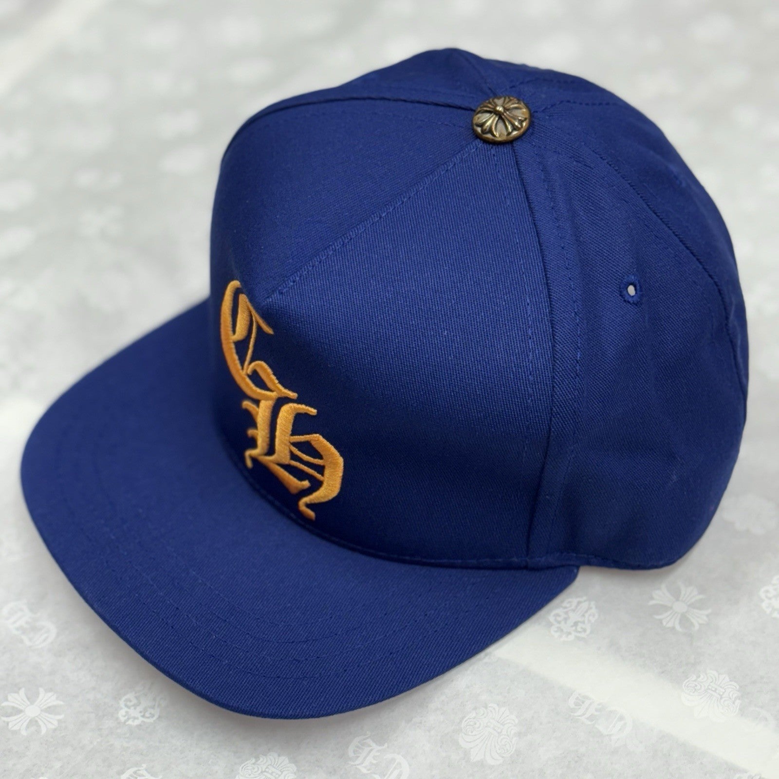 Chrome Hearts CH Baseball Cap ' Blue Orange' | BRAND NEW!