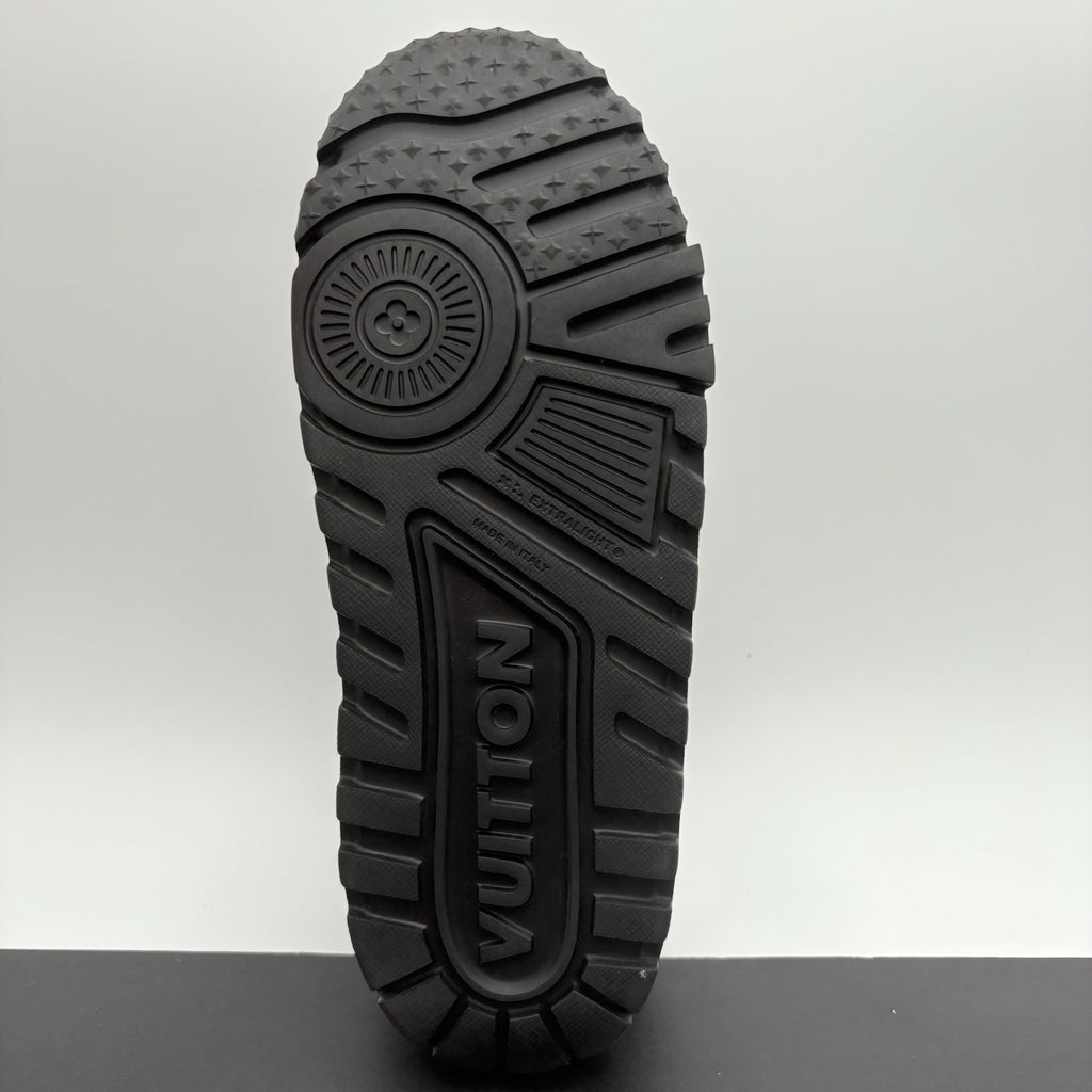 Size 10 LV (11-11.5 US) Louis Vuitton Denim Maxi ' Black ' | ONLY WORN ONCE!