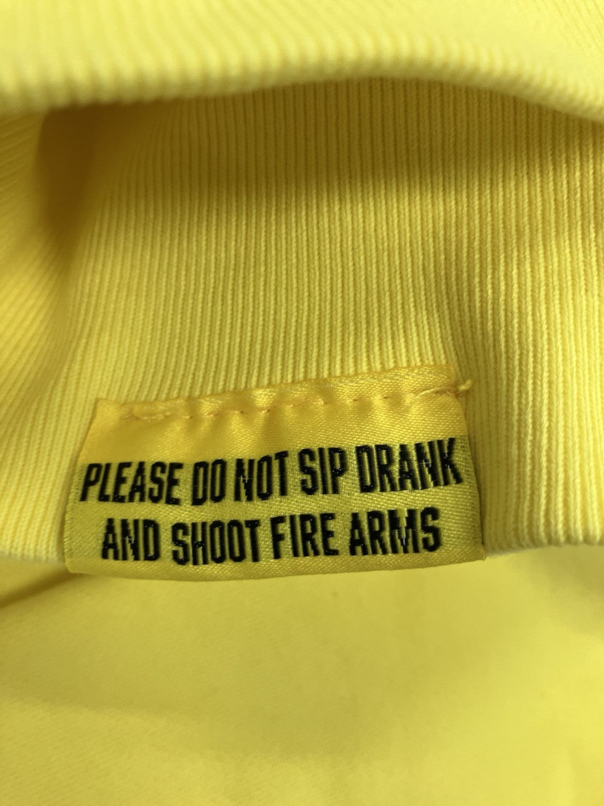 Size Small - Thats A Awful Lot Of Cough Syrup Hoodie ' Yellow '