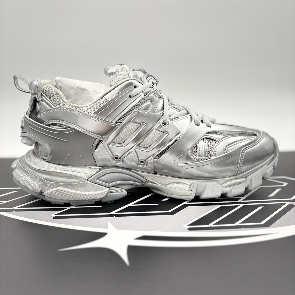 Size 44 EU (11 US) - Balenciaga Track ' Triple Silver ' | BRAND NEW!