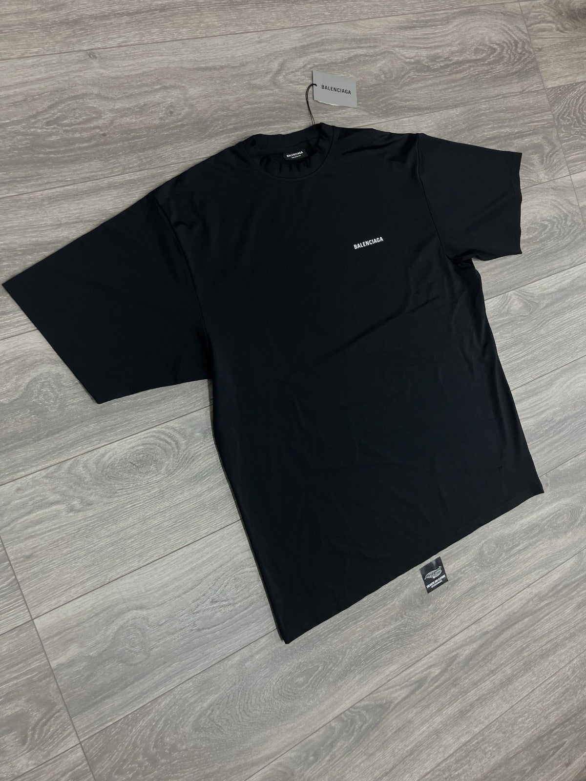 Size Small - Balenciaga Lycra Large Fit Swim Shirt ' Black ' | BRAND NEW!