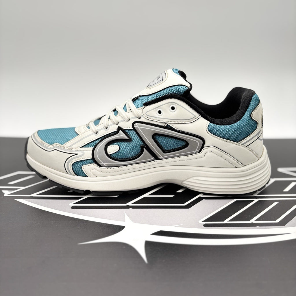 Size 42 (9 US) - Dior B30 Reflective Sneaker ' White Blue ' | GREAT CONDITION!