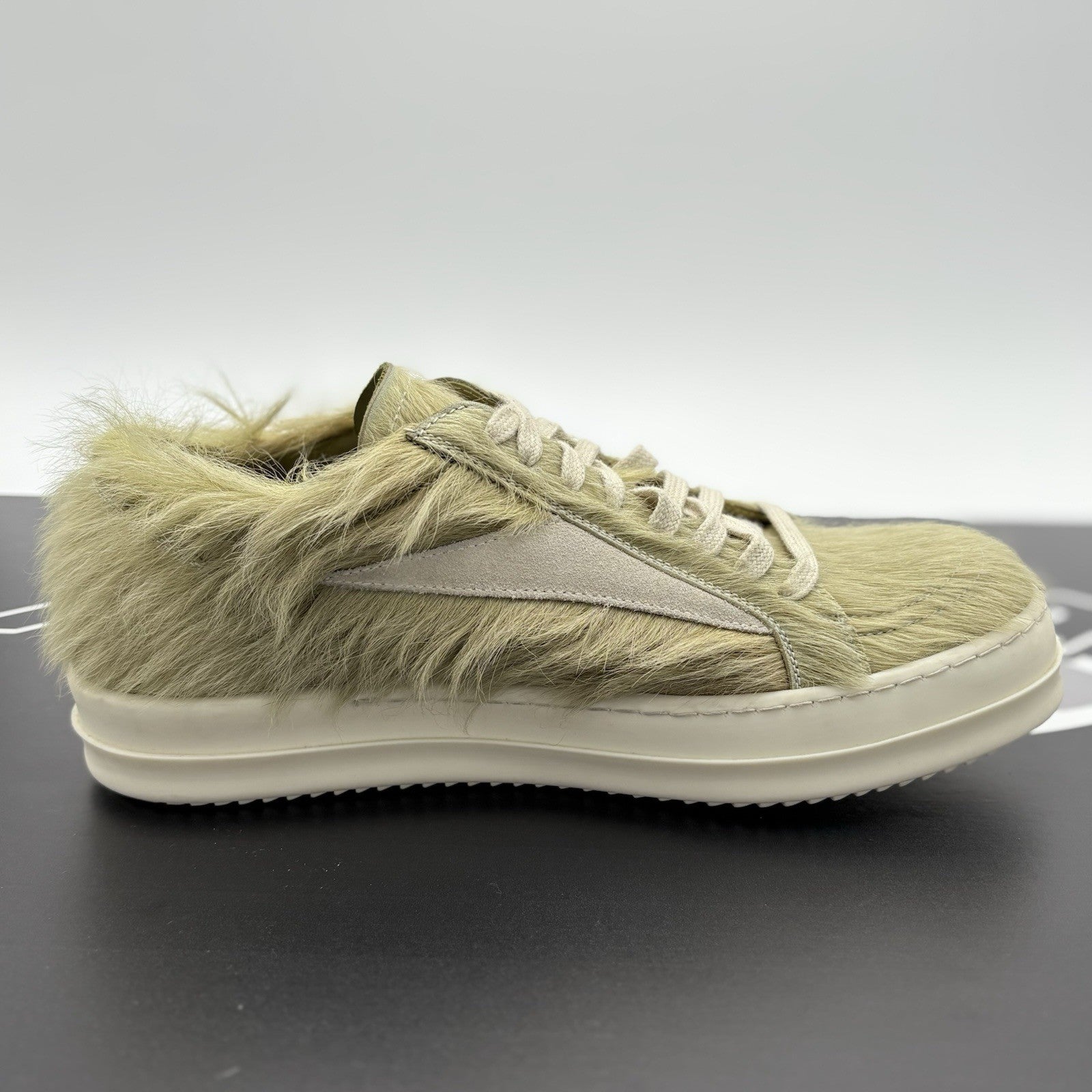 Size 41 (8 US) Rick Owens Low Leather  ' Acid Hair ' | SUPER CLEAN!