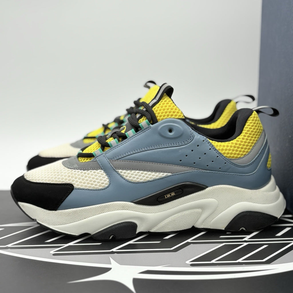 Size 45 (12 US) - Dior B22 Sneaker ' Blue Yellow ' | SUPER CLEAN!
