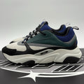 Size 50 (17 US) - Dior B22 Sneaker ' White Deep Green ' | GREAT CONDITION!