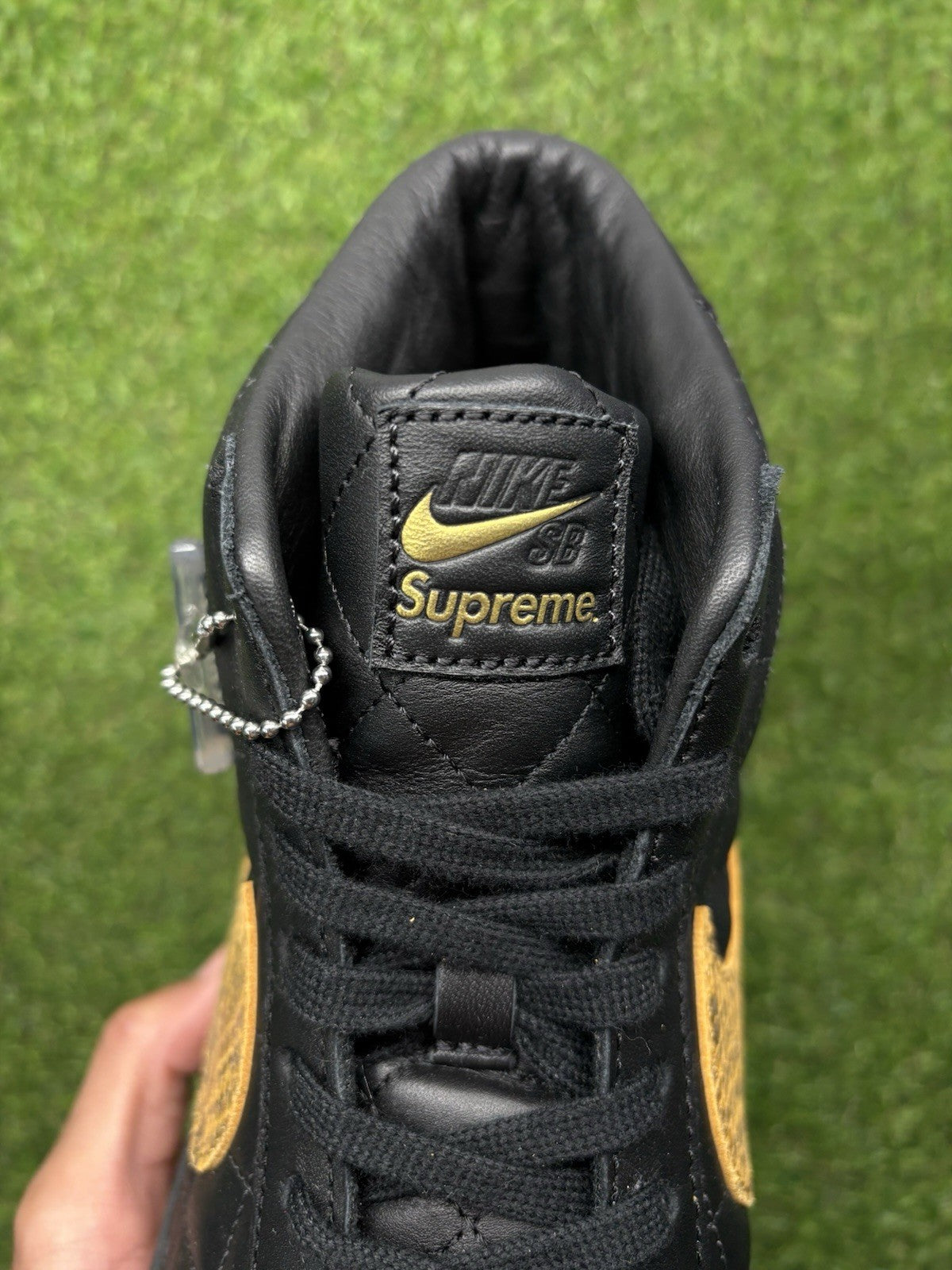 Size 11 - Nike Supreme x Zoom Blazer QS SB Mid Black Snakeskin | NEW!