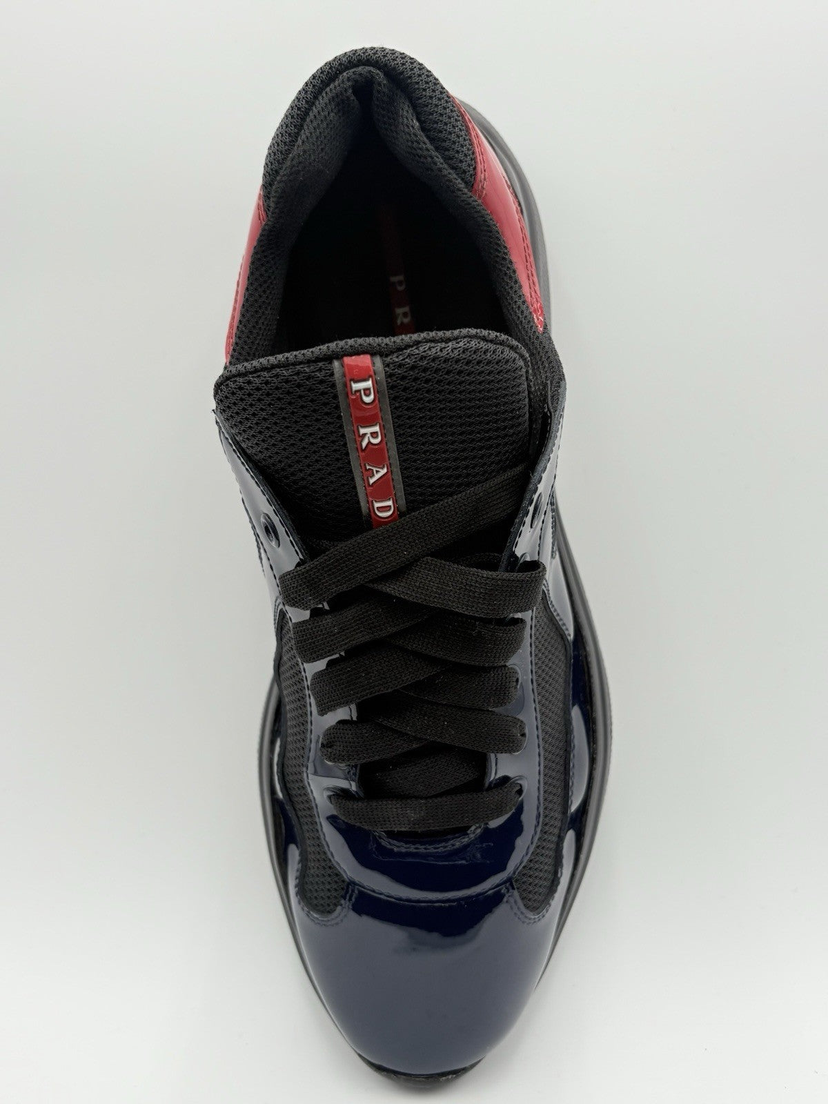 Size 10 UK (11 US) Prada Americas Cup ' Navy Red ' | GREAT CONDITION!