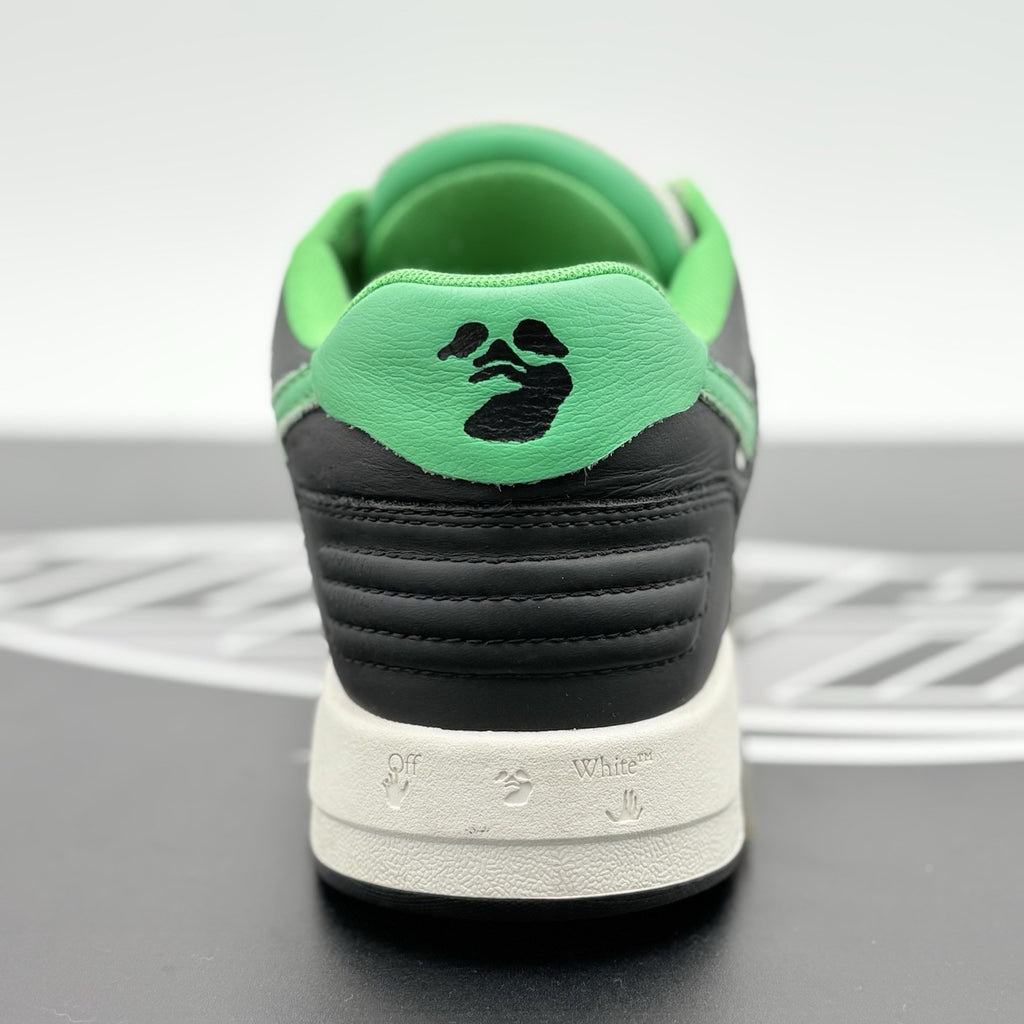 Size 40 (7 US) Off-White Out of Office ' Black Green ' | GREAT CONDITION!