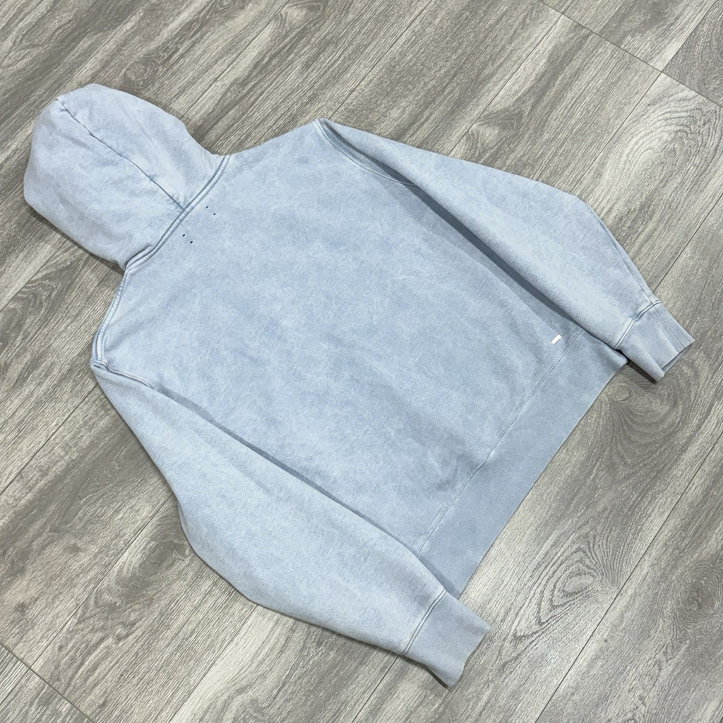 Size L - Amiri Filigree Embroidered Hoodie ' Blue ' | GREAT CONDITION!