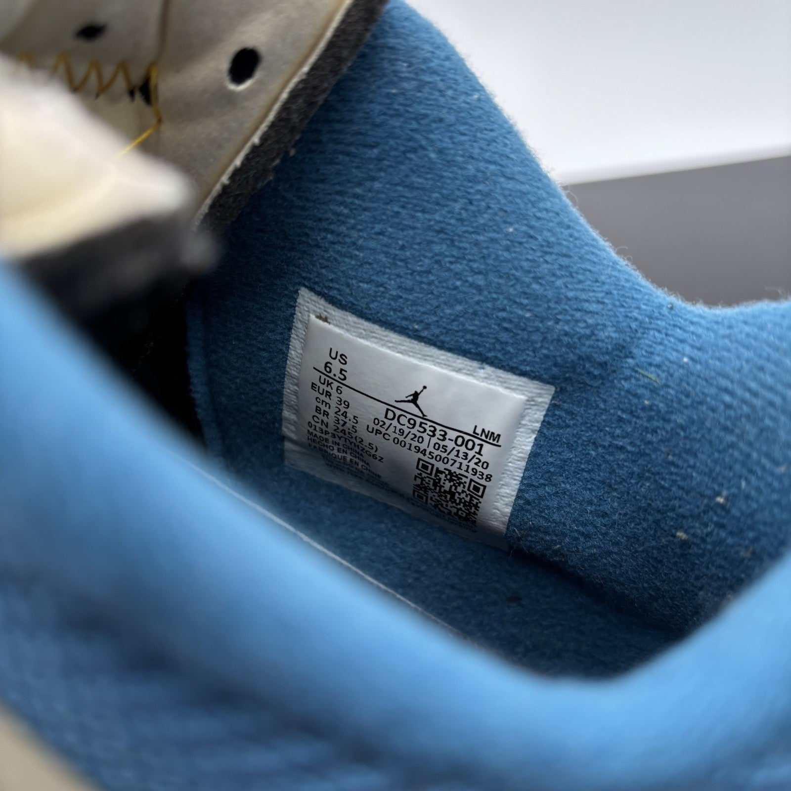 Size 6.5 - Jordan 4 Retro x Union LA Mid Off Noir | GREAT CONDITION!