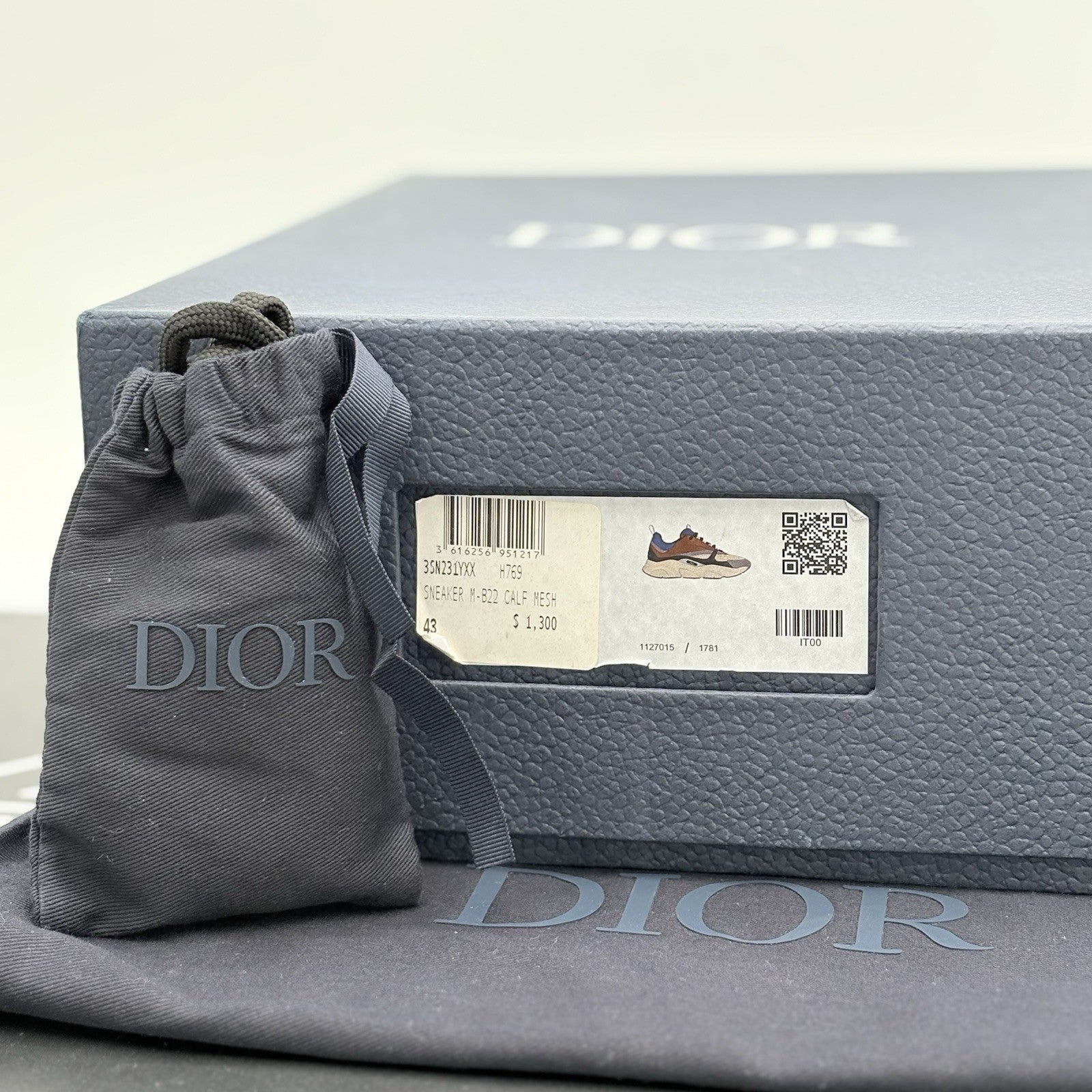 Size 43 (US 10) - Dior B22 Sneaker ' Coffee Violet ' | SUPER CLEAN!