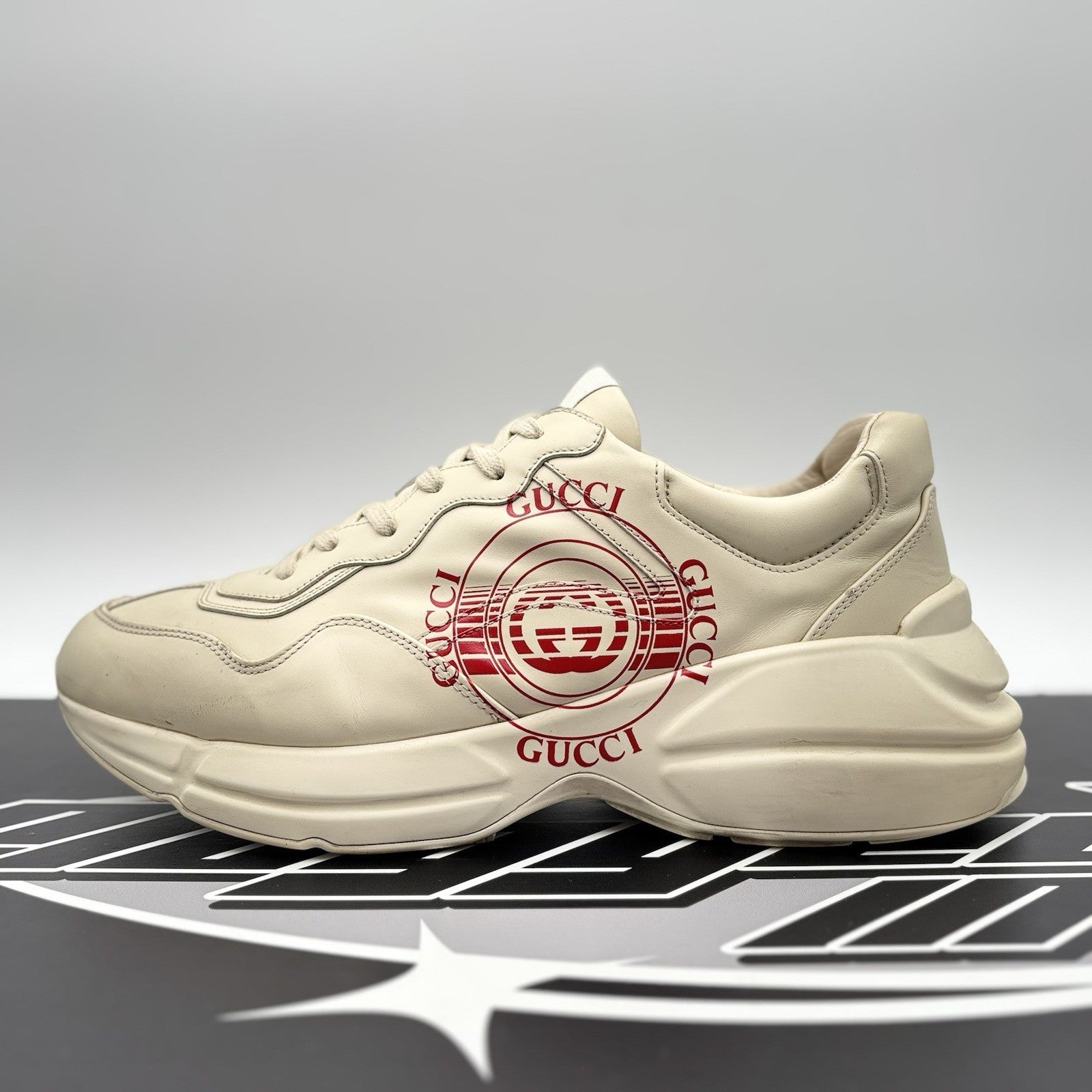 Size 10 G (10.5 US) - Gucci Rhyton Interlocking Disk | GREAT CONDITION!