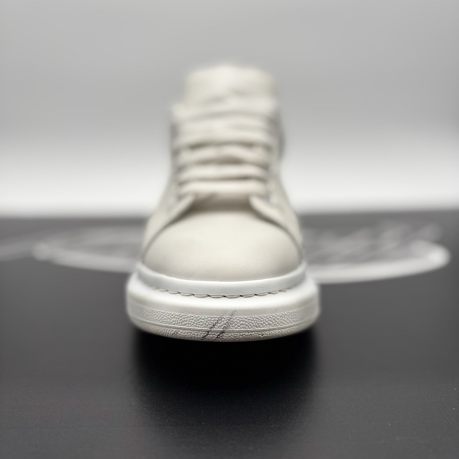 Size 45 (12 US) - Alexander McQueen Oversized ' White, Blue ' | GREAT CONDITION!
